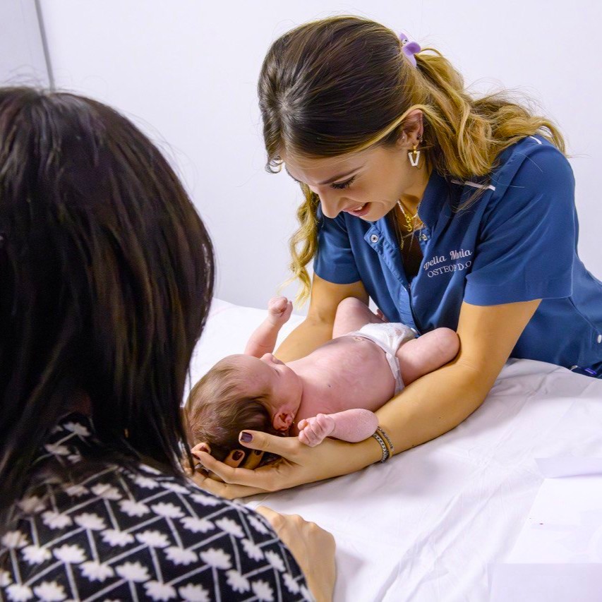 Trattamento osteopatico per bambini